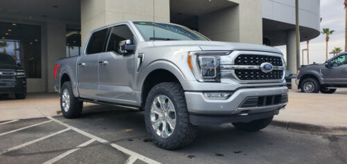 2023 F-150 - Iconic Silver Platinum